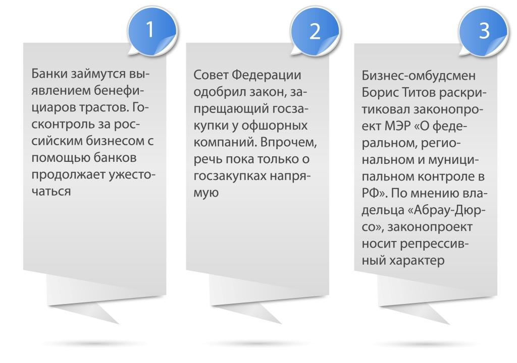 Топ-3 событий taxCOACH в сфере налоговой, имущественной и управленческой безопасности среднего бизнеса от 7-14 июля 2015 года